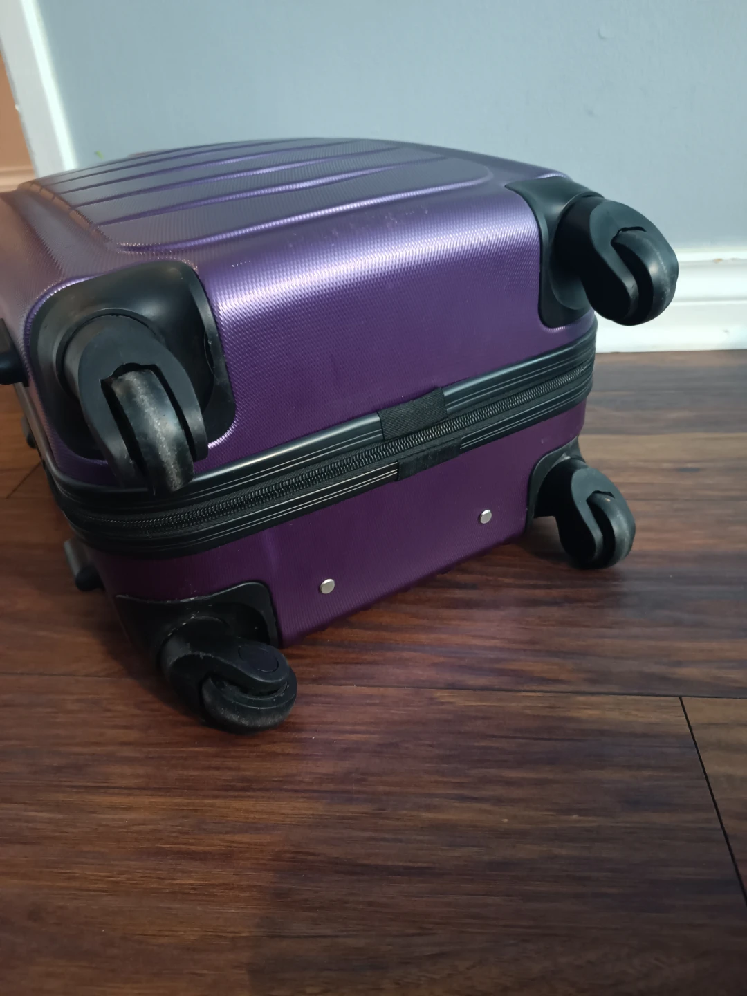 Purple Hardshell Spinner Suitcase with Canada Logo - photo 2