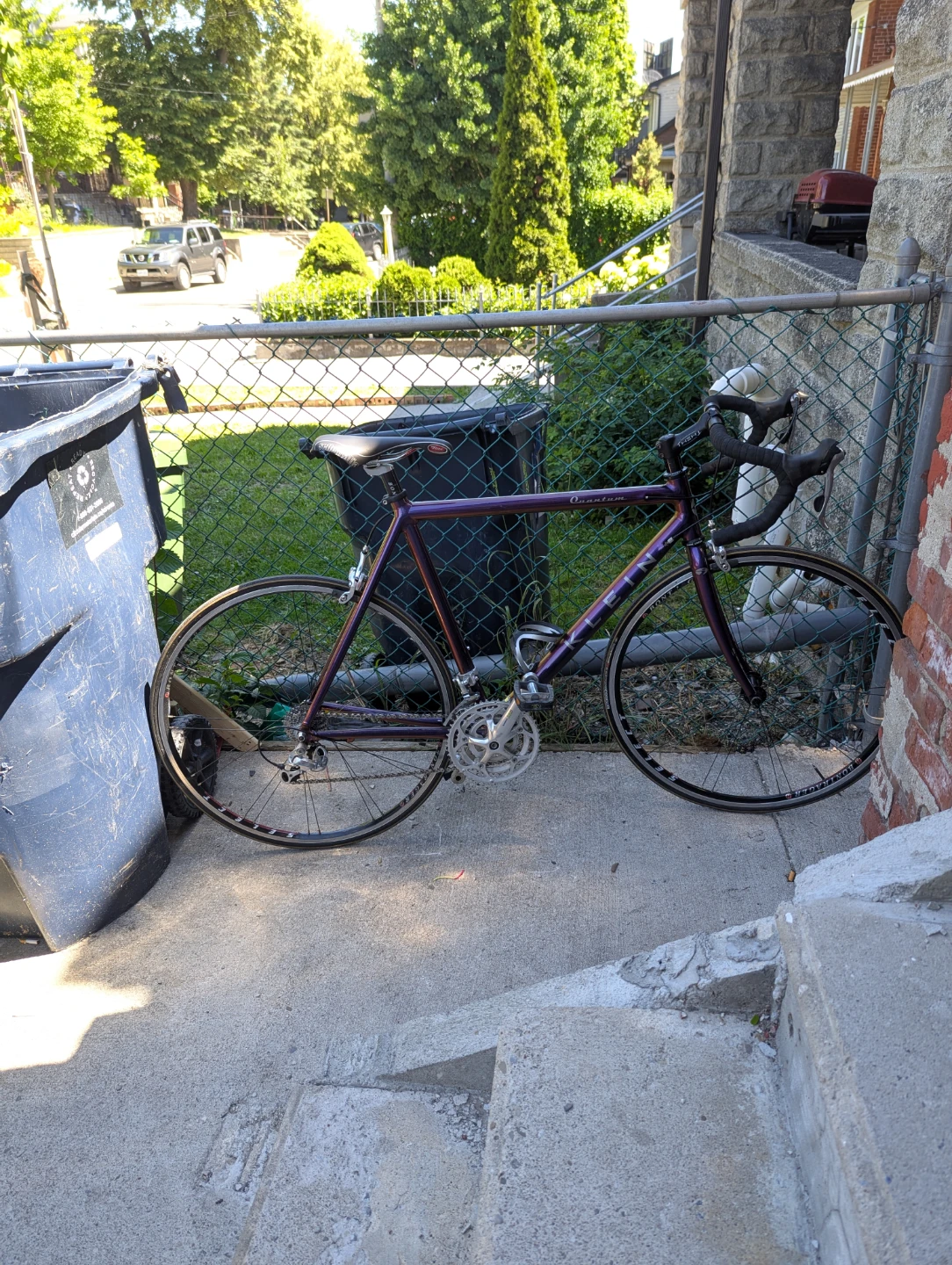 Vintage Klein Quantum Road Bike - Plum Crazy - photo 4