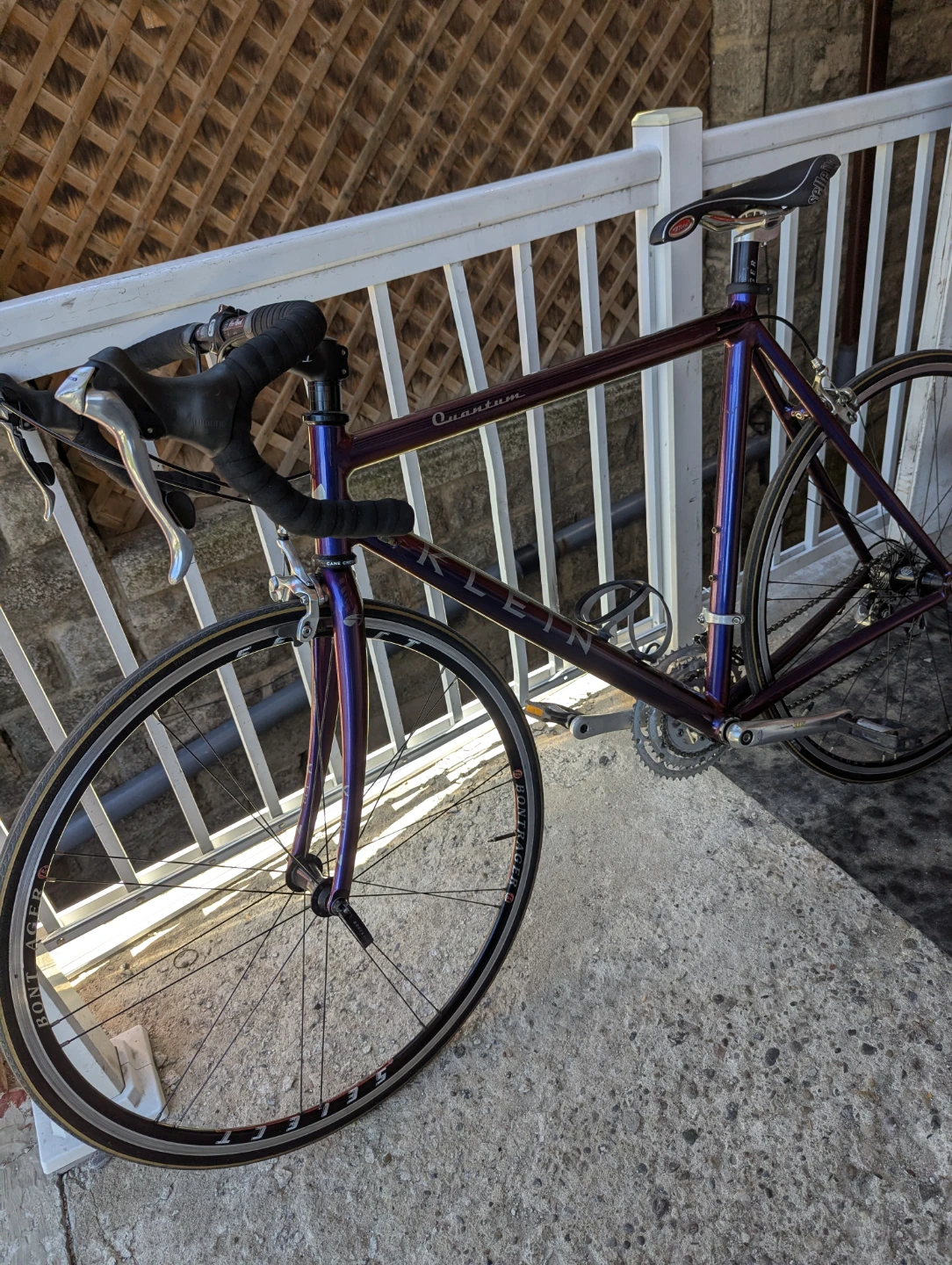 Vintage Klein Quantum Road Bike - Plum Crazy - photo 5