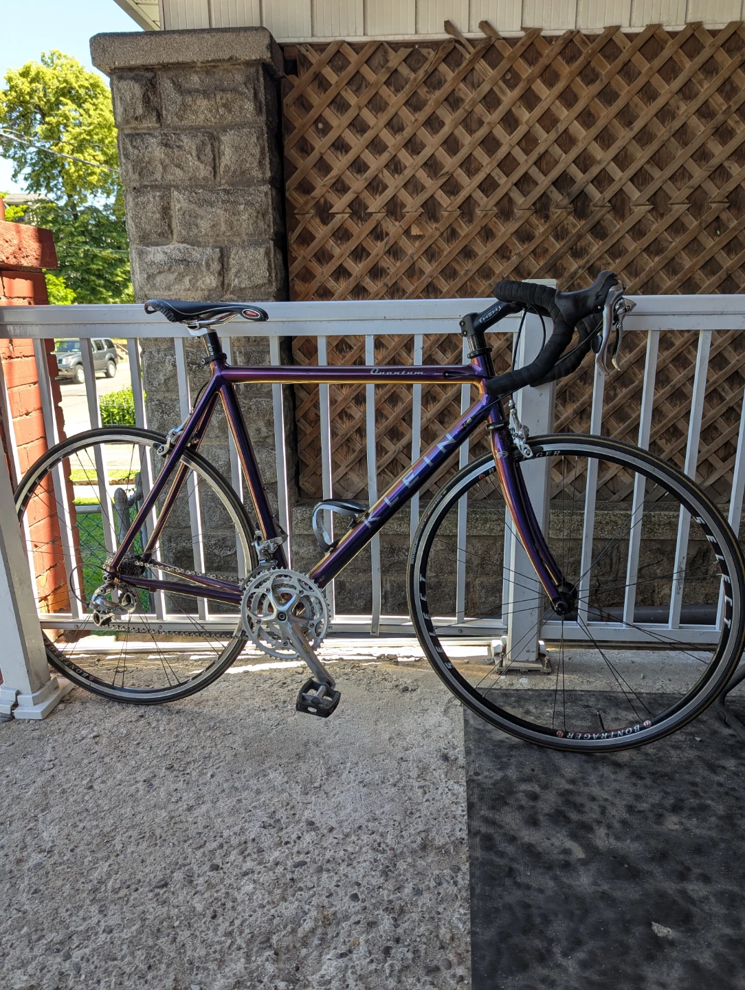 Vintage Klein Quantum Road Bike - Plum Crazy