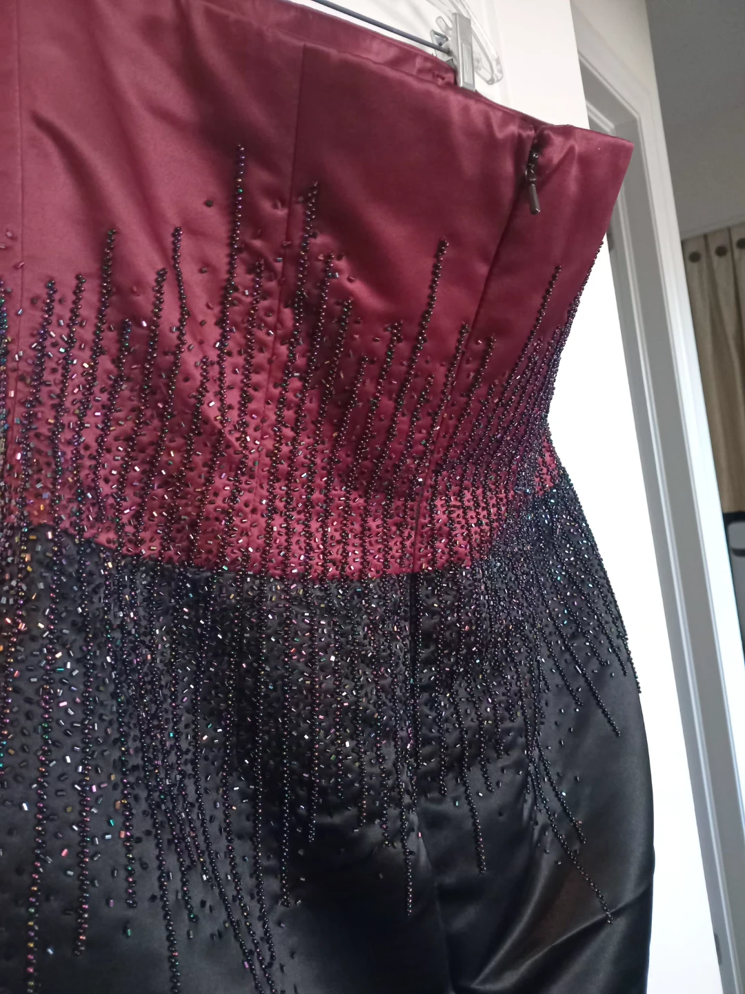 Strapless Beaded Dress - photo 3