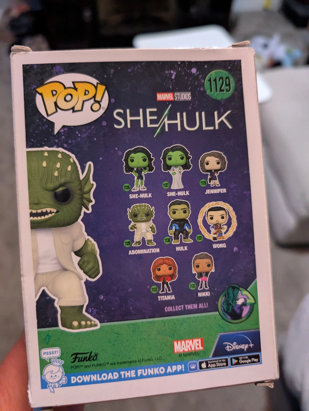Funko Pop! Marvel She-Hulk Abomination #1129 - photo 2