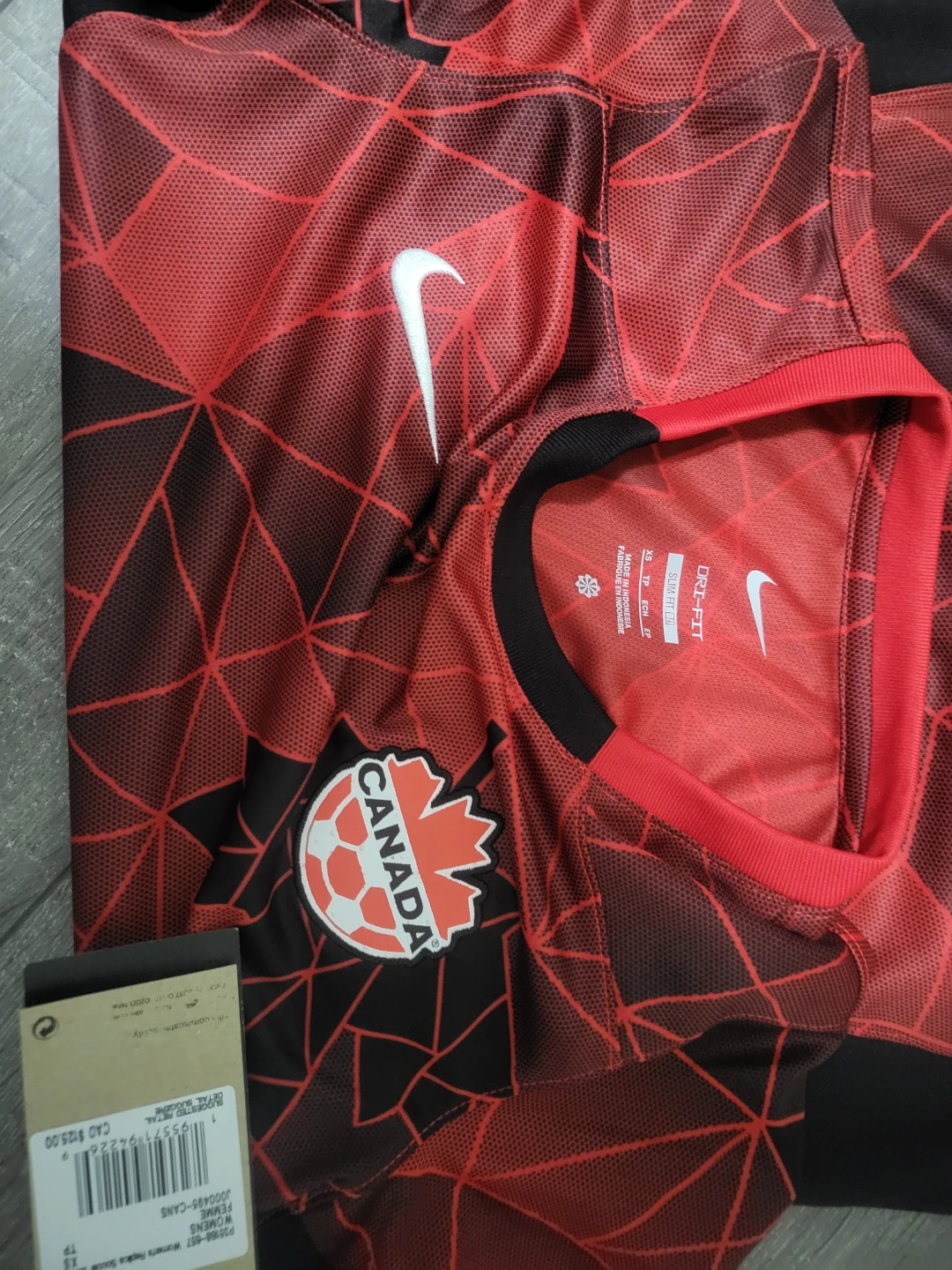 Woman Nike Canada Soccer Jersey - photo 2