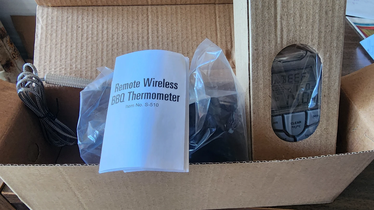 Remote Wireless BBQ Thermometer