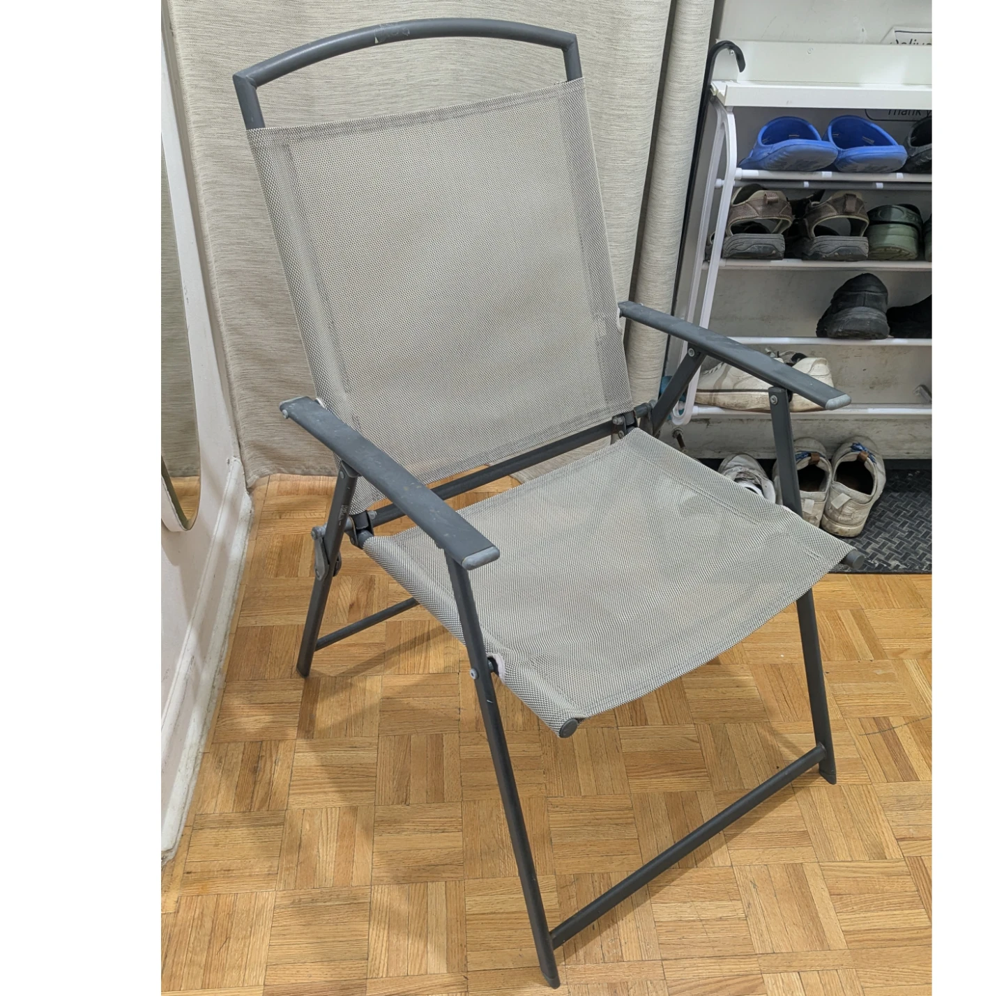 Folding Garden Chair Beach Camping Lightweight Durable Compact
