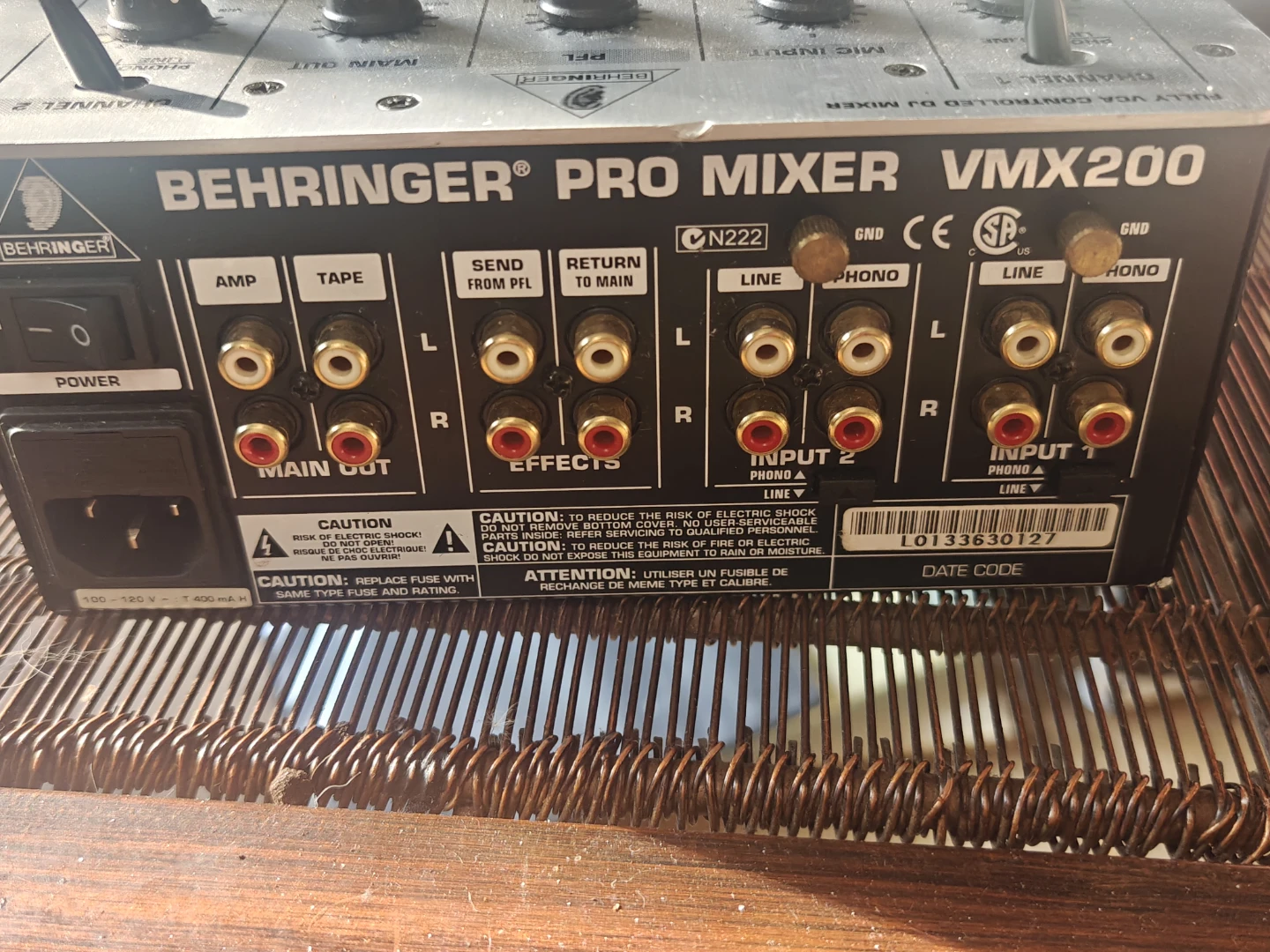Behringer VMX200 Pro DJ Mixer - photo 2