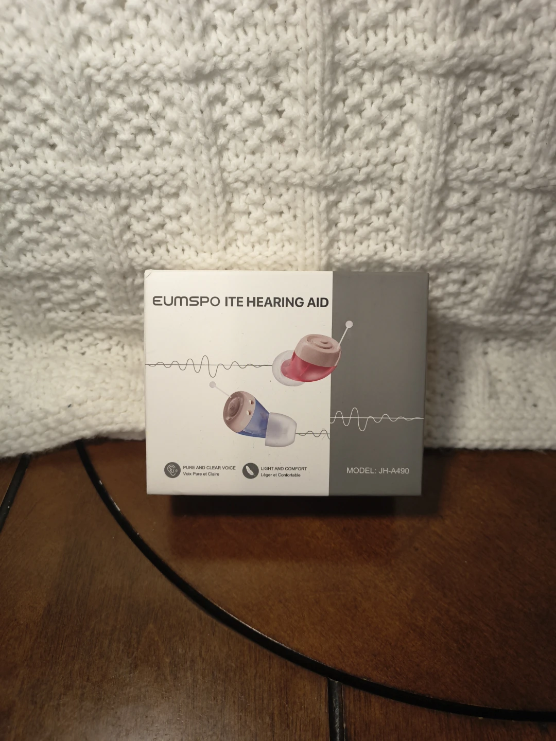 Eumspo ITE Hearing Aid JH-A490 with Charging Case