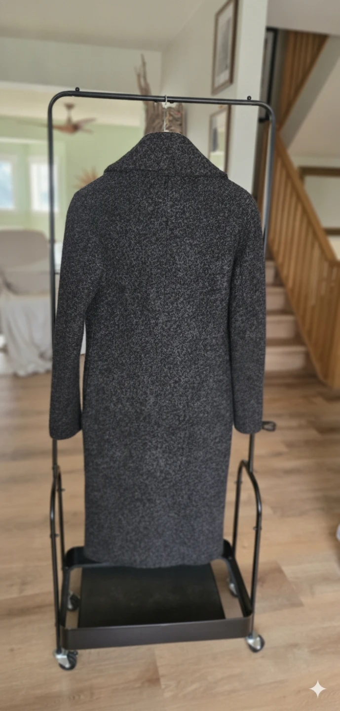 RW&CO. Grey Wool Blend Coat - photo 2