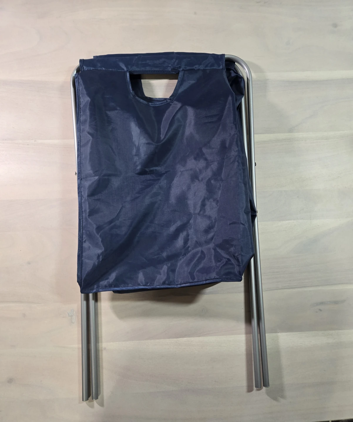 Blue Collapsible Laundry Hamper - photo 3