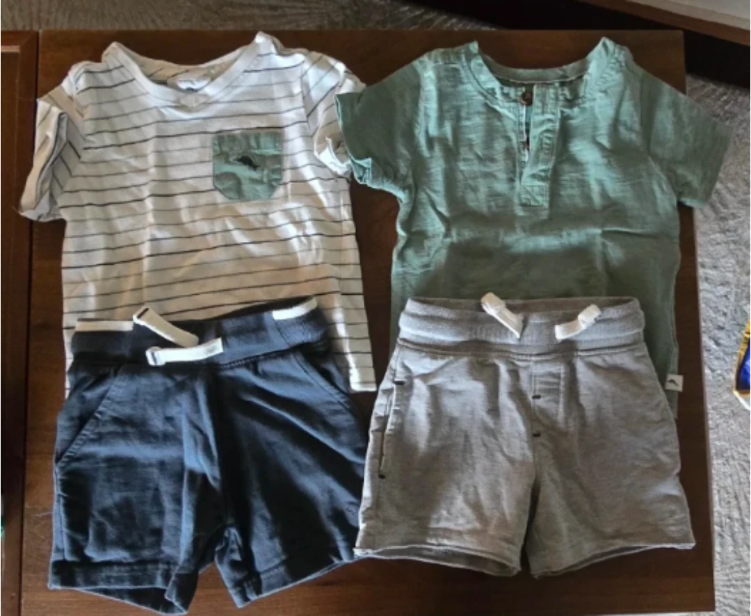 Toddler Boys Tommy Bahama T-shirt and Shorts Set
