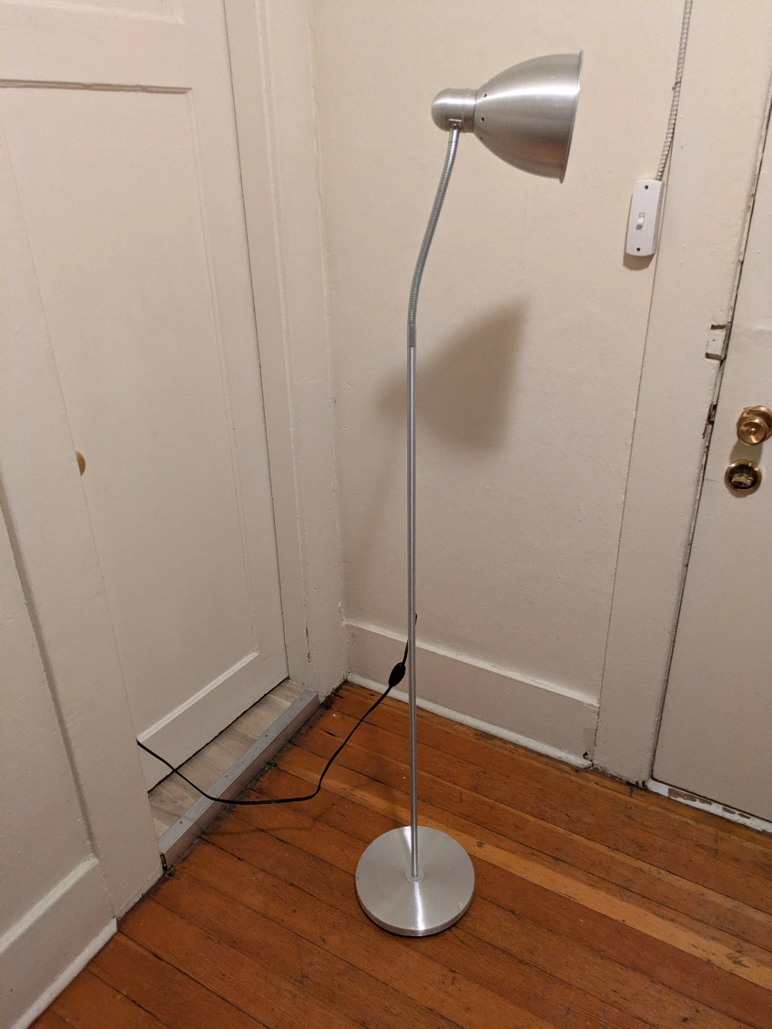 Adjustable Floor Lamp - Silver - photo 2
