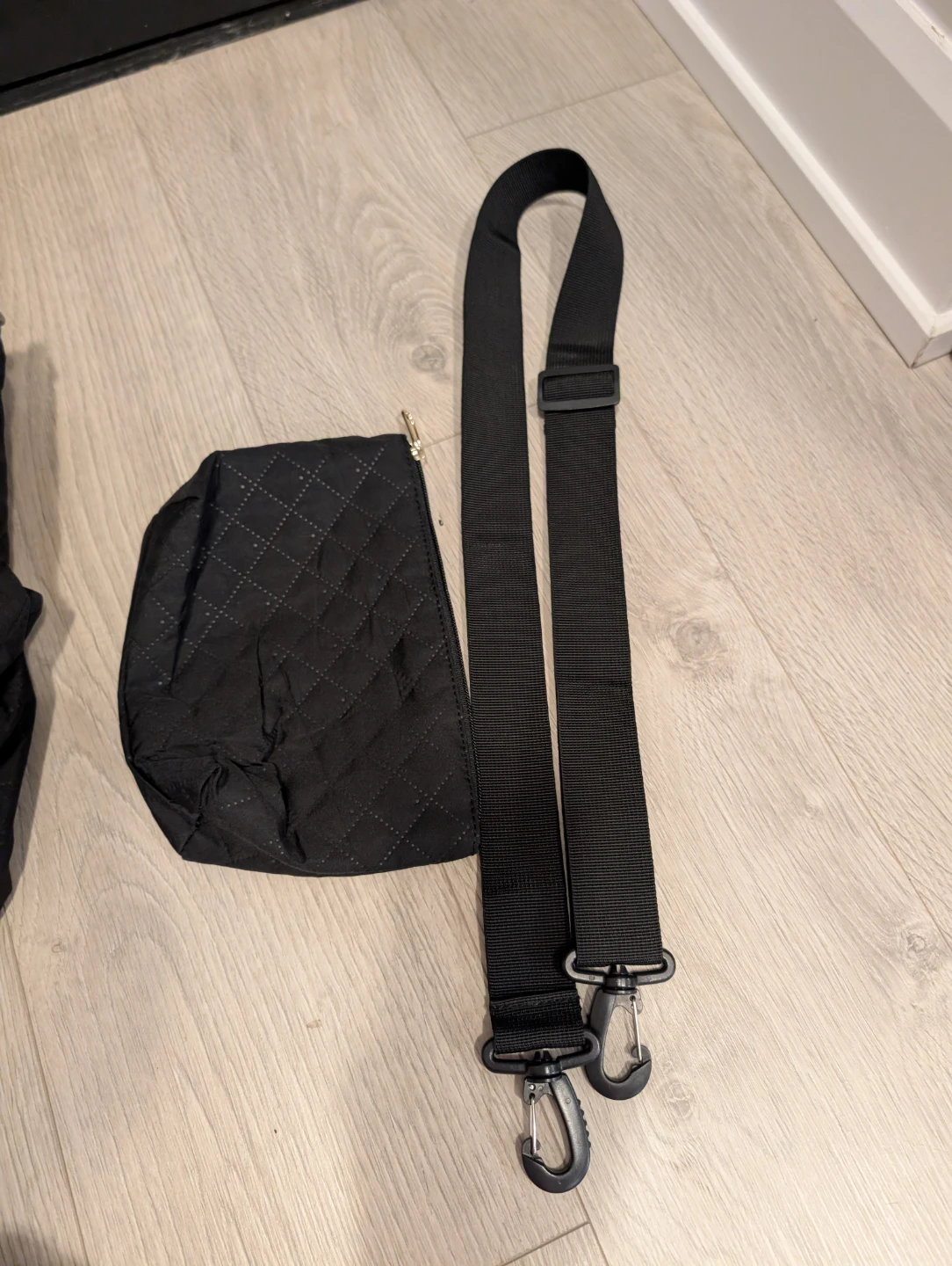 Quilted Black Duffel Bag - photo 4