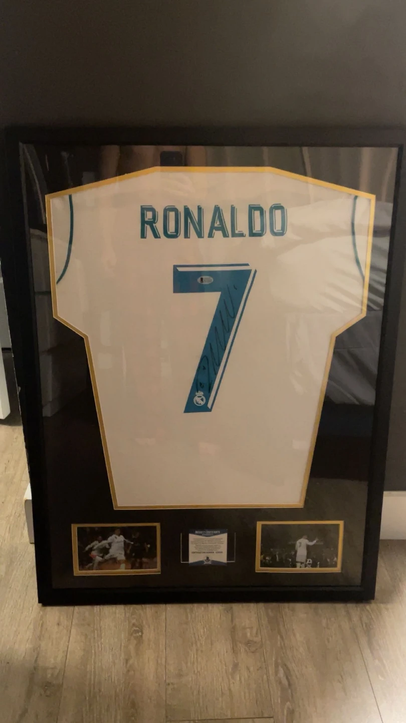 Ronaldo sighed jersey
