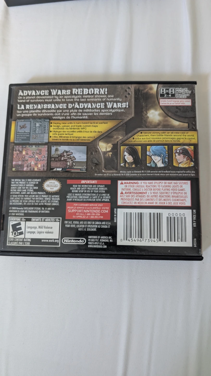 DS GAME - ADVANCE WARS DAYS OF RUIN - photo 2