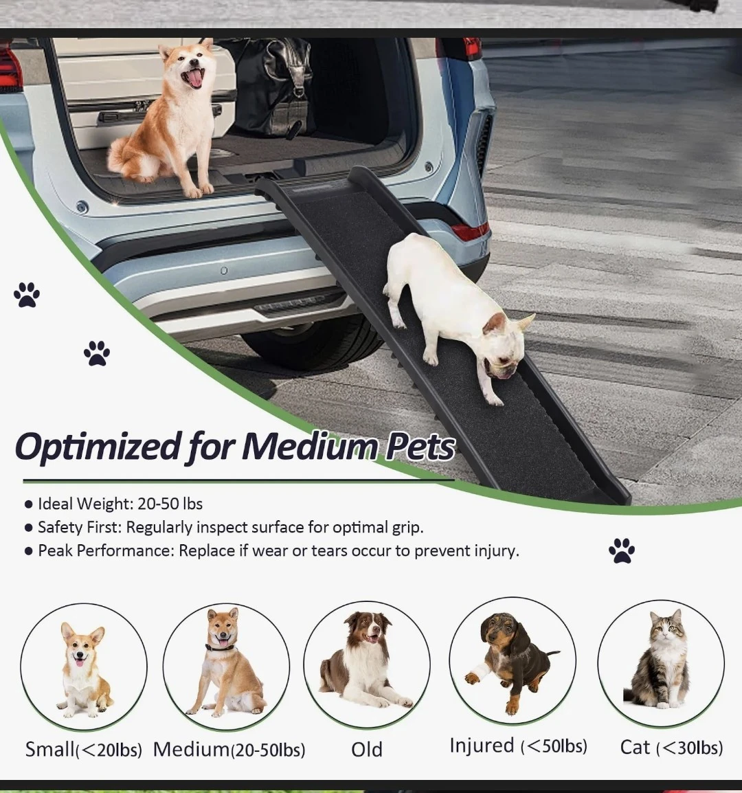 Foldable Pet Stair Ramp for Medium Pets - photo 4