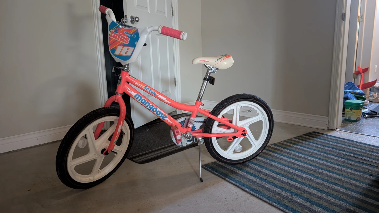 18" Kids Pink BMX style Bicycle - photo 4