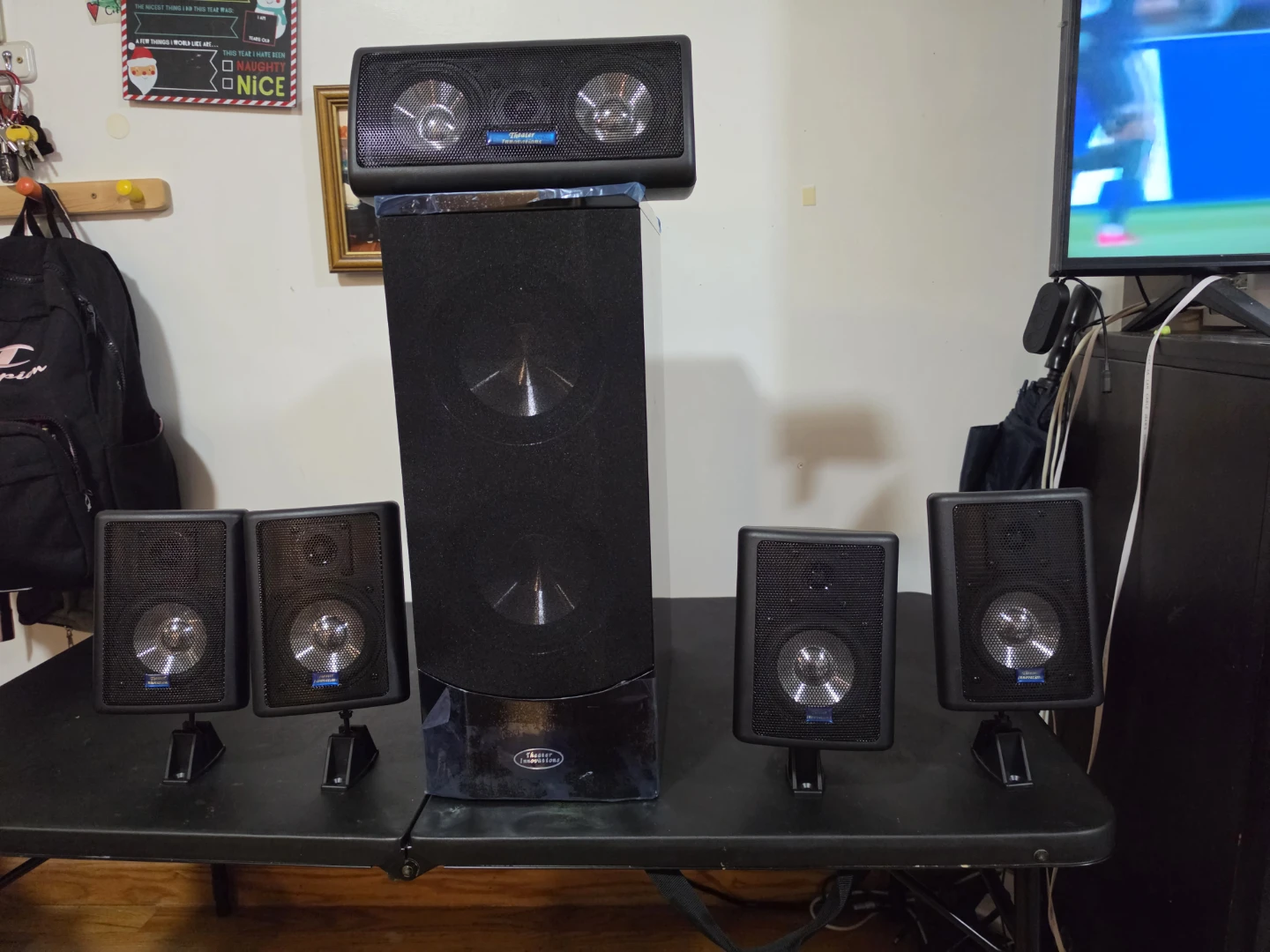 Theater Solutions Surround Sound Speaker System