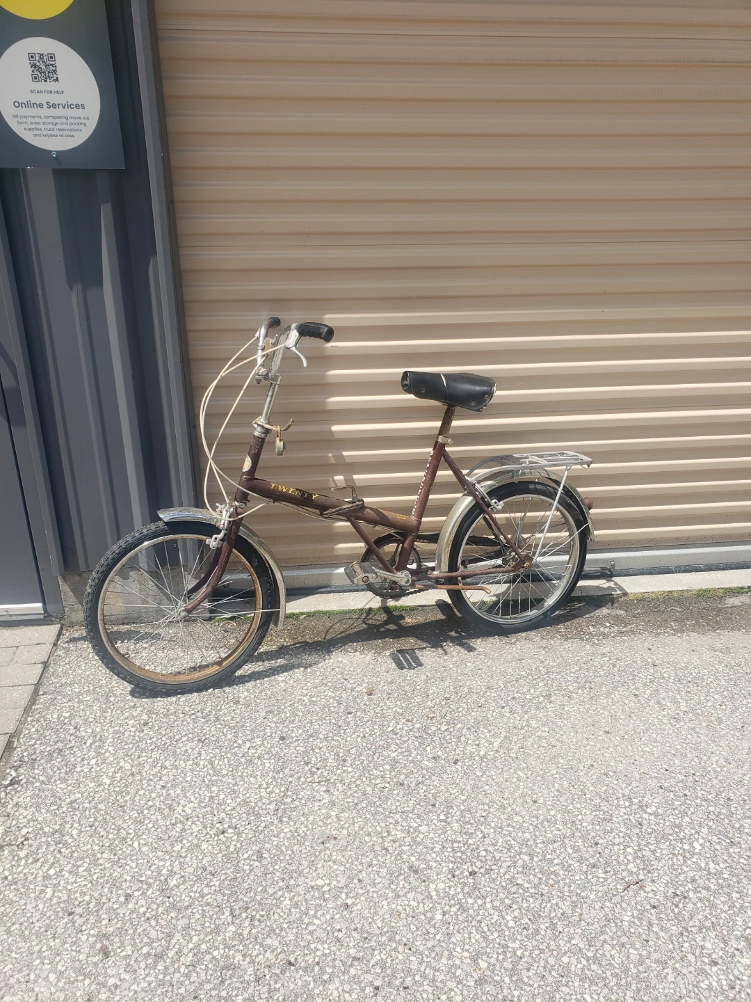 Vintage Folding Bicycle