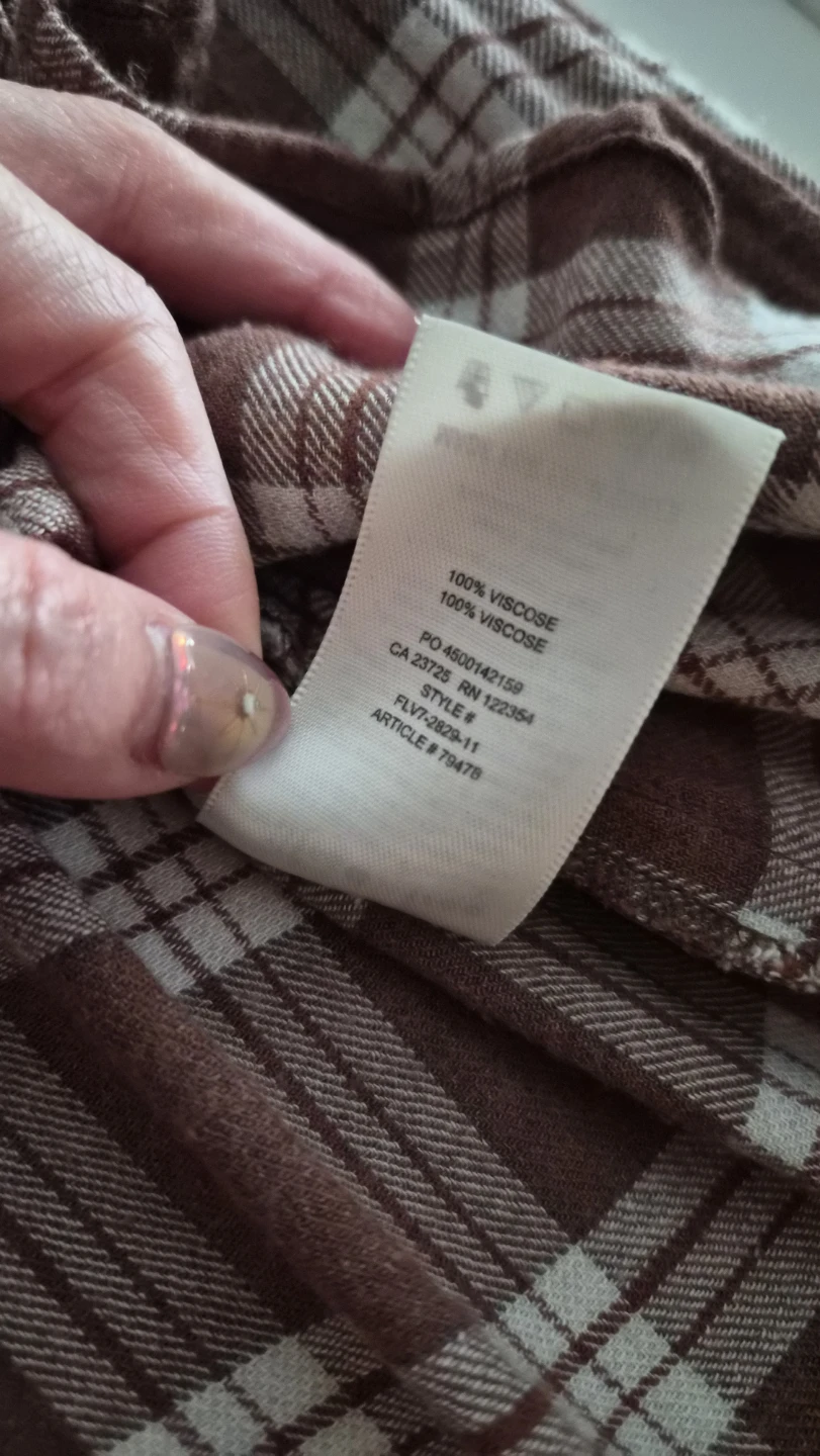 Aritzia Wilfred Free flannel top - photo 5