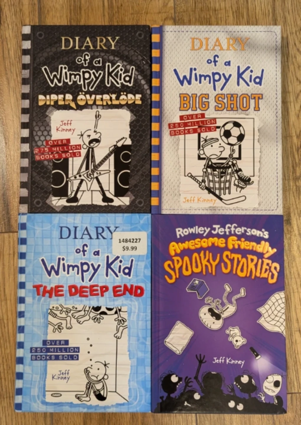 Diary of a Wimpy Kid & Rowley Jefferson's Spooky Stories Books