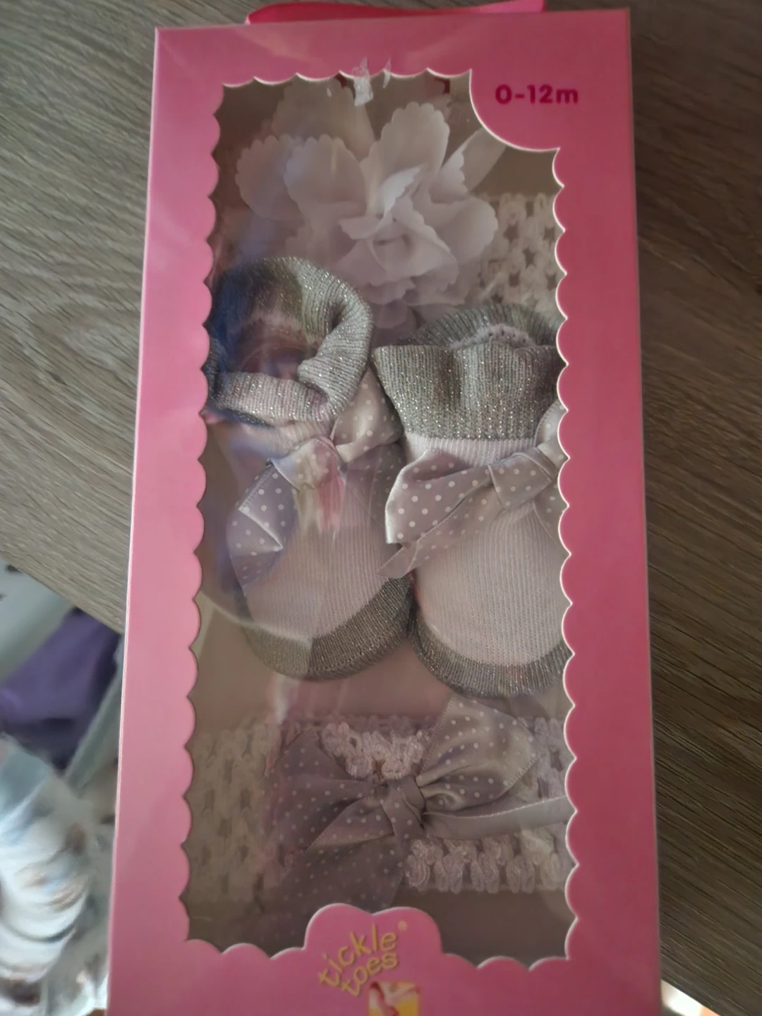 Tickle Toes Genuine Leather Infant Shoes