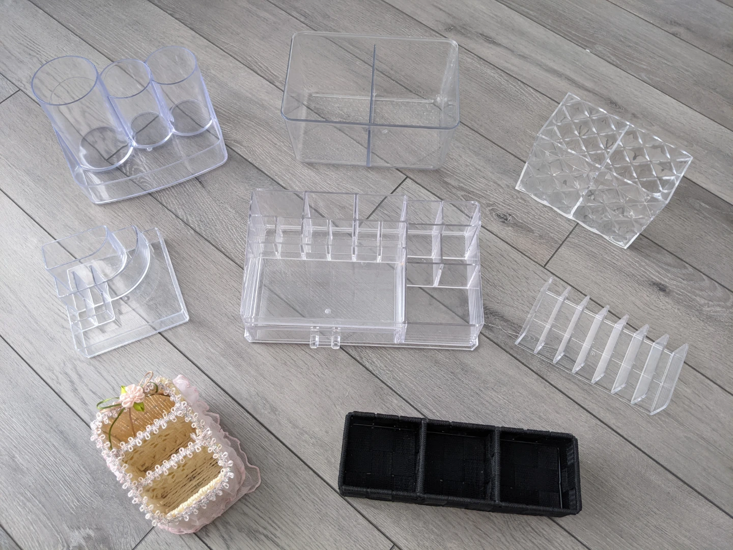 Assorted Makeup and Vanity Organizers