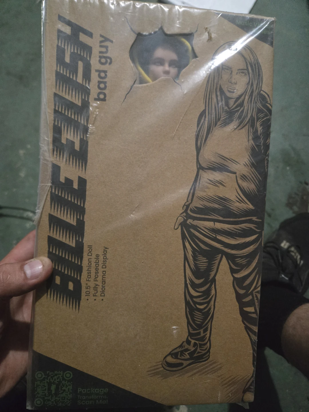 Billie Eilish bad guy 10.5" fashion doll