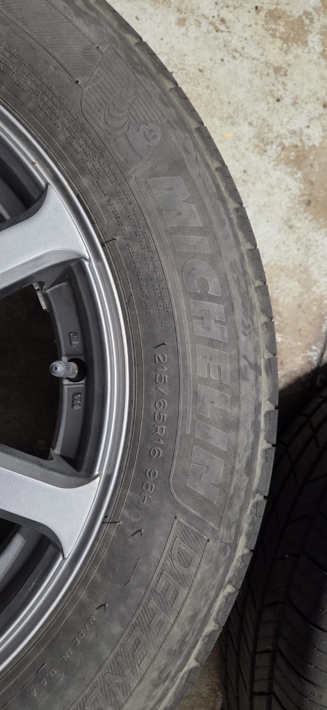 Michelin Defender 215/65R16 Tires with Rims - photo 2