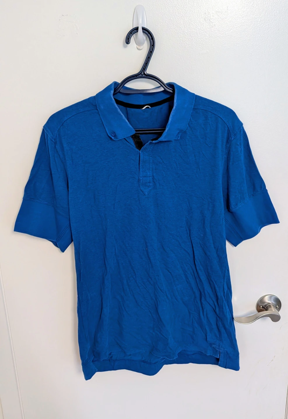 Blue Polo Shirt - Men's Size Medium
