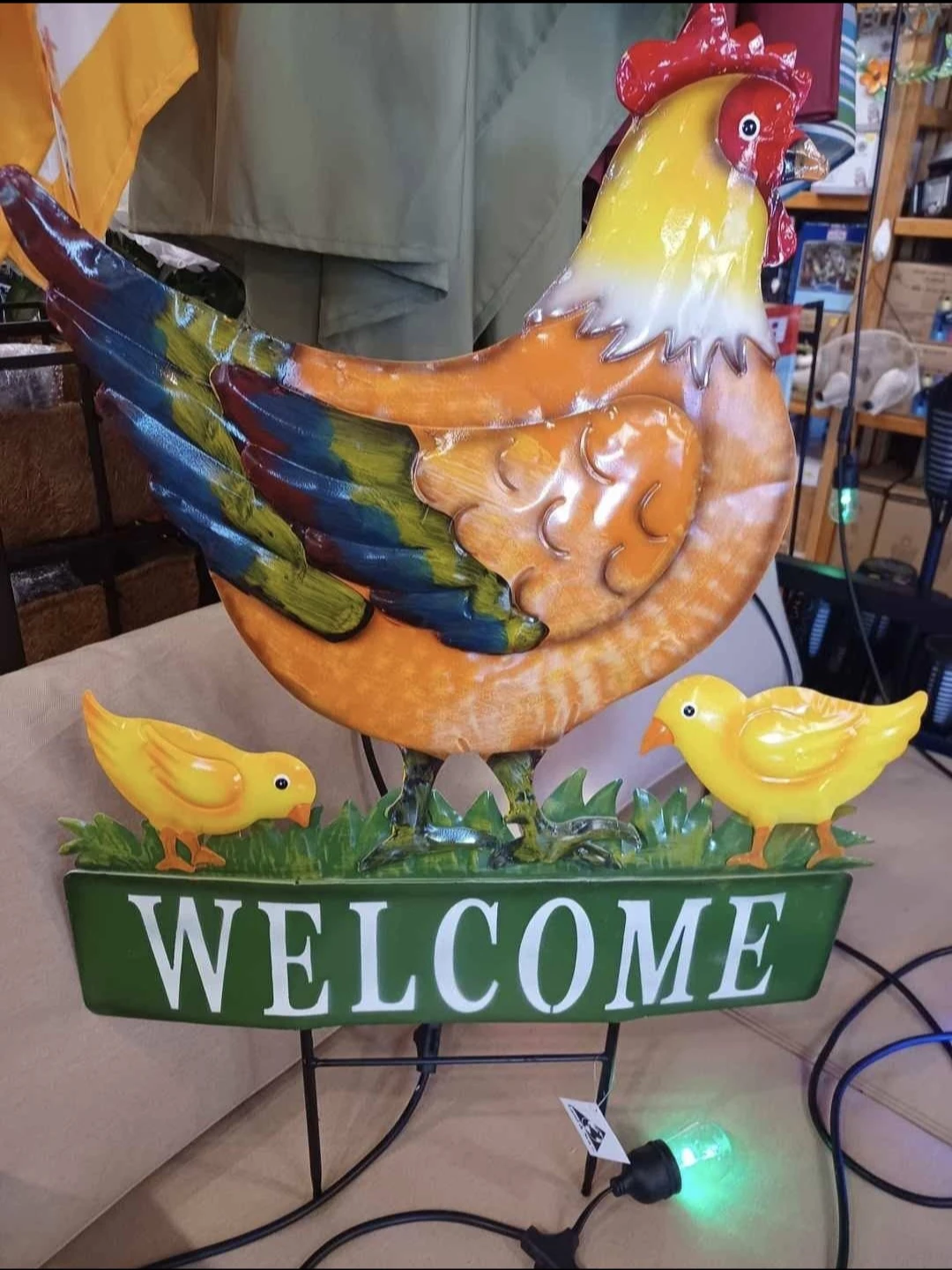 Metal Sunflower & Butterfly Welcome Sign $25 each. - photo 3