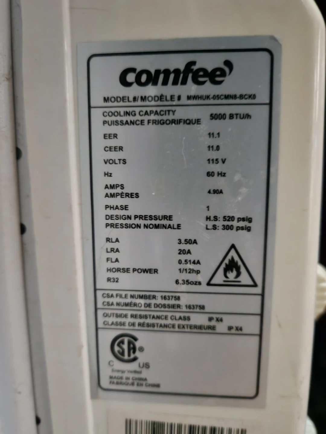 Comfee Air Conditioner