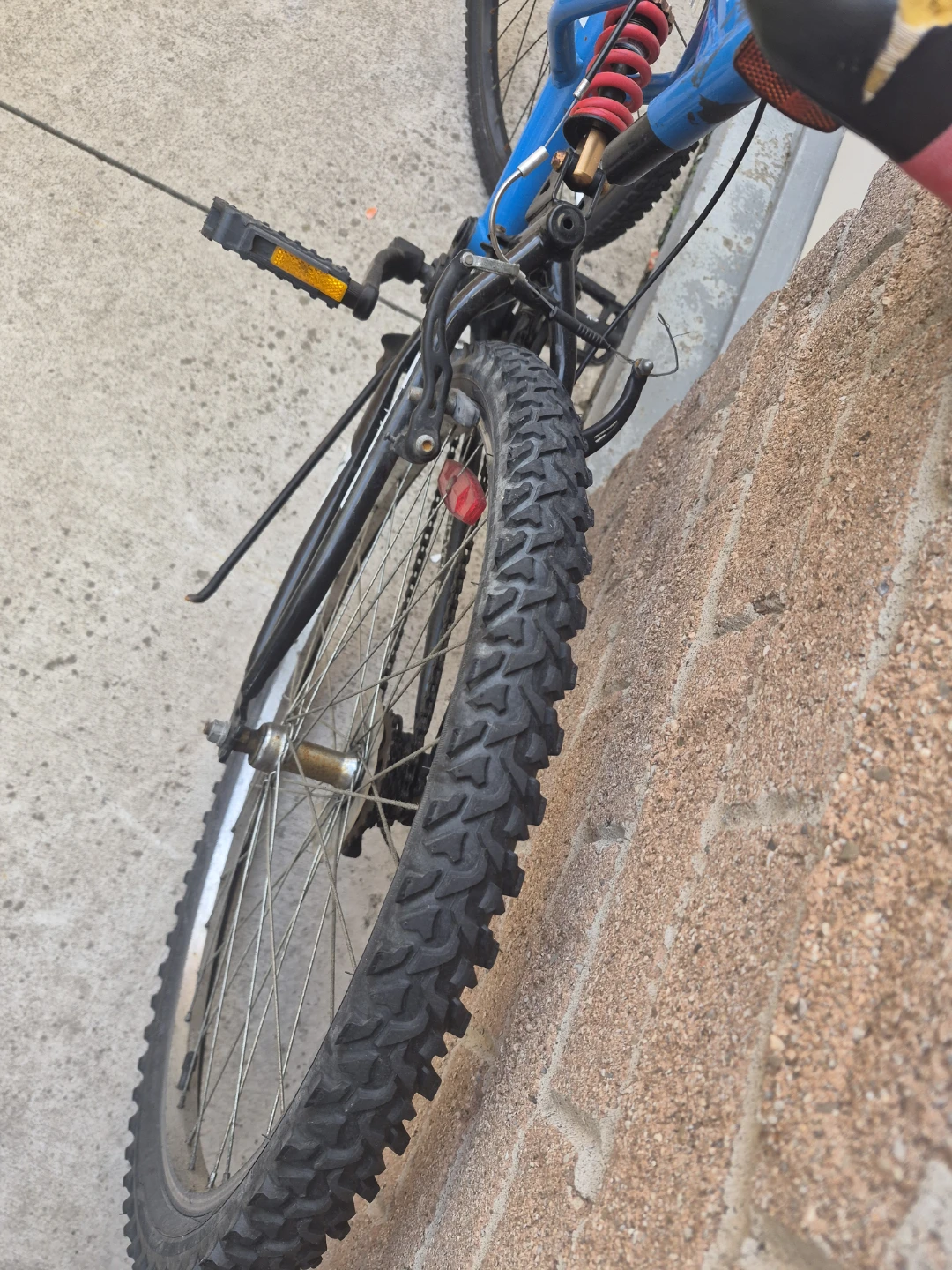 Blue "Twenty Six" Mountain Bike