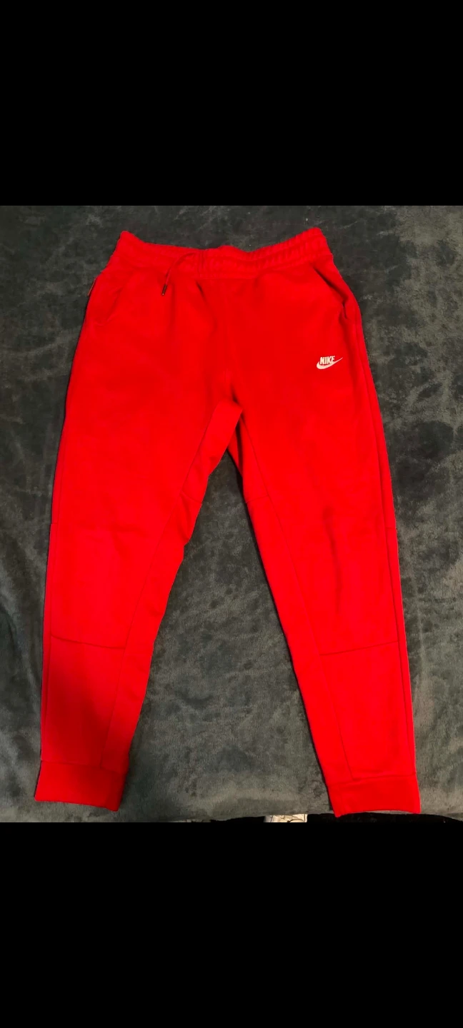 Nike Red Joggers Size L