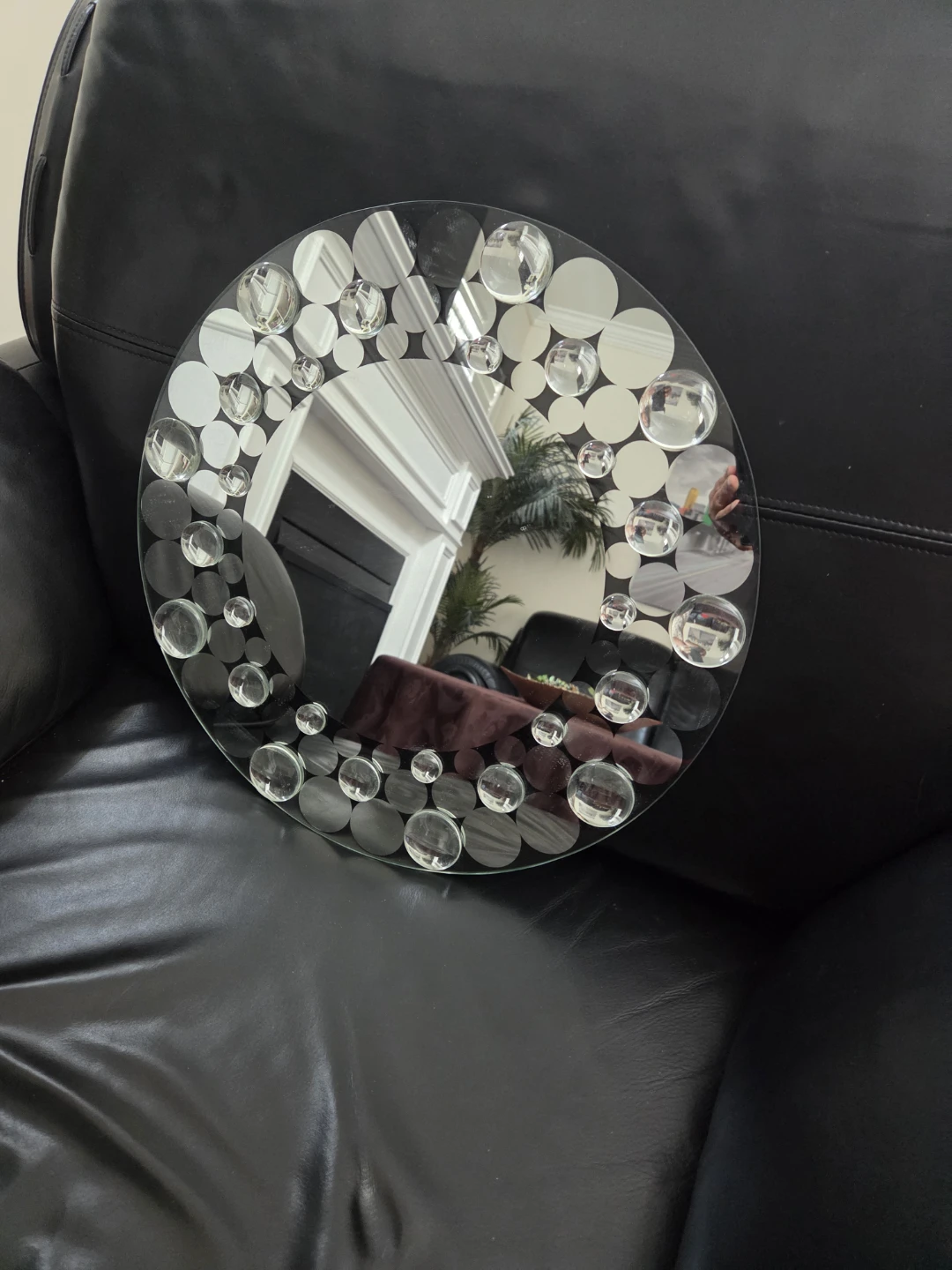 16 " diameter Decorative Round Mirror - photo 4
