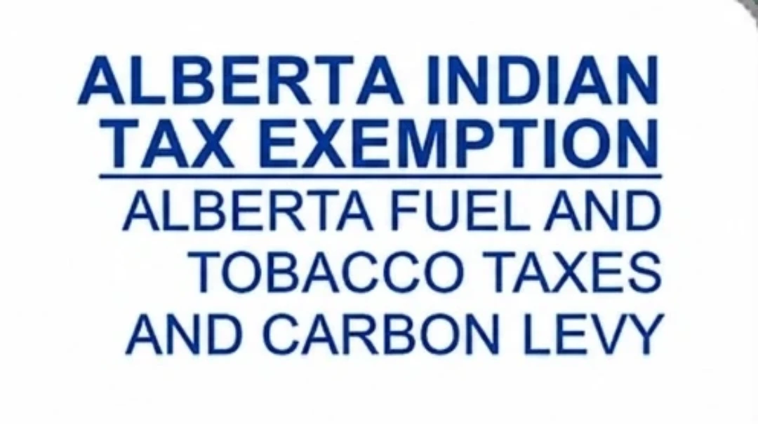 Alberta Indian Tax Exemption Card