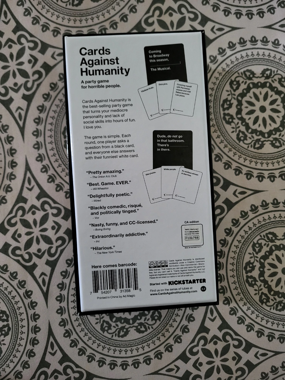 Cards Against Humanity: Canadian Edition Card Game - photo 3