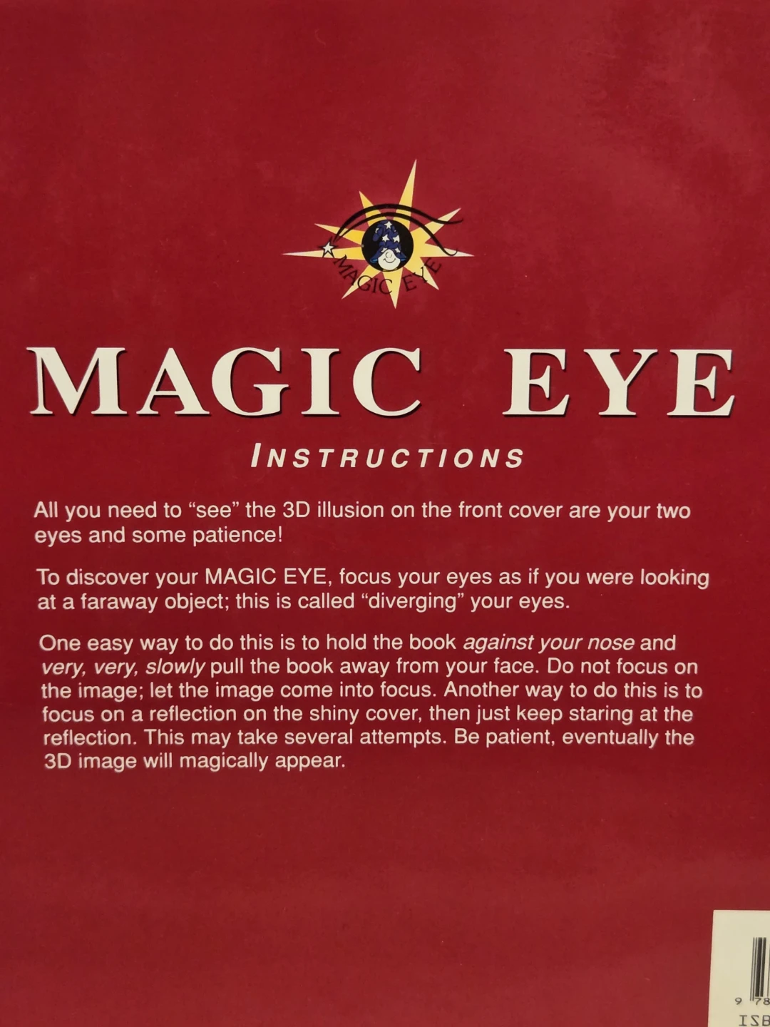 Magic Eye Books - Lot of 3 Vintage 1990's - photo 3