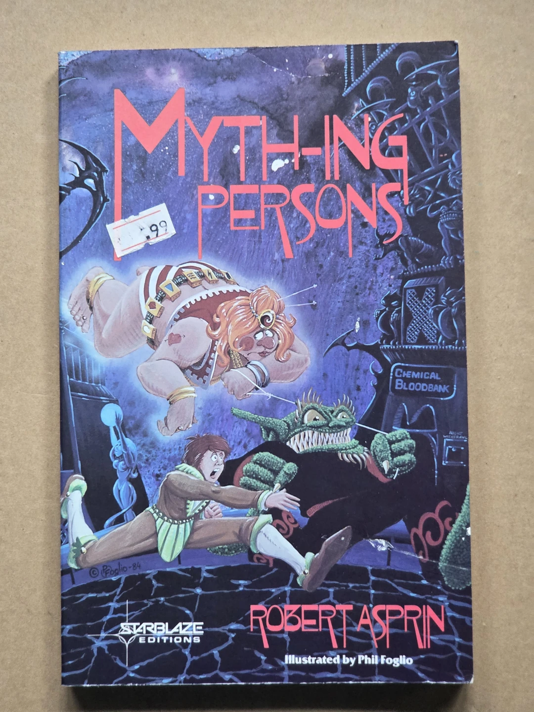 Myth-ing Persons by Robert Asprin (1984 Vintage Starblaze)