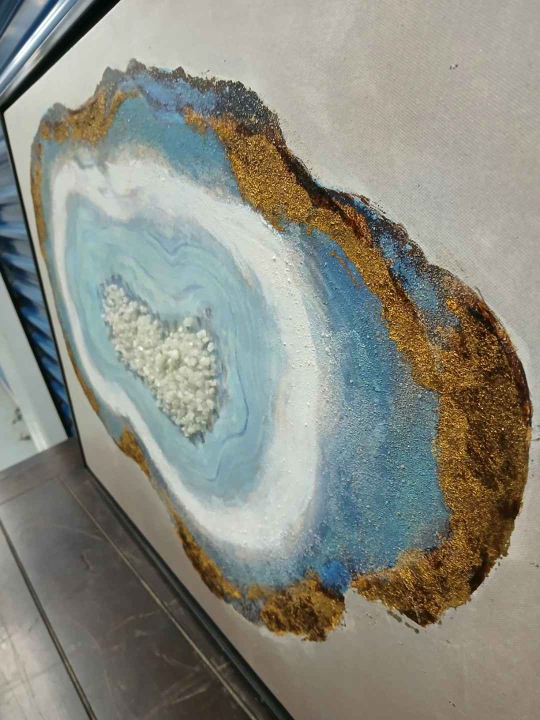 Geode Wall Art 36"×24" - photo 4
