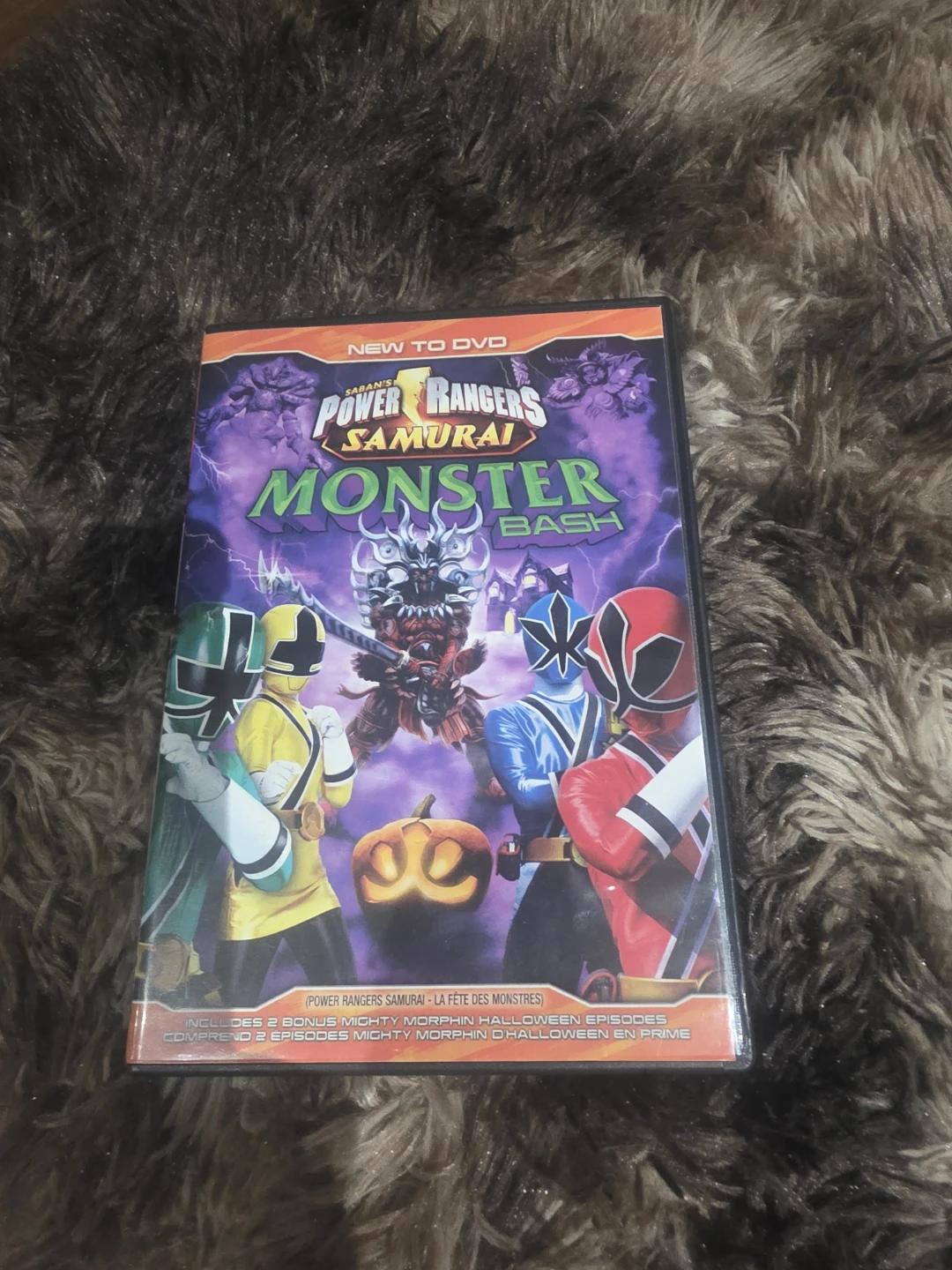 Power Rangers Samurai Monster Bash DVD