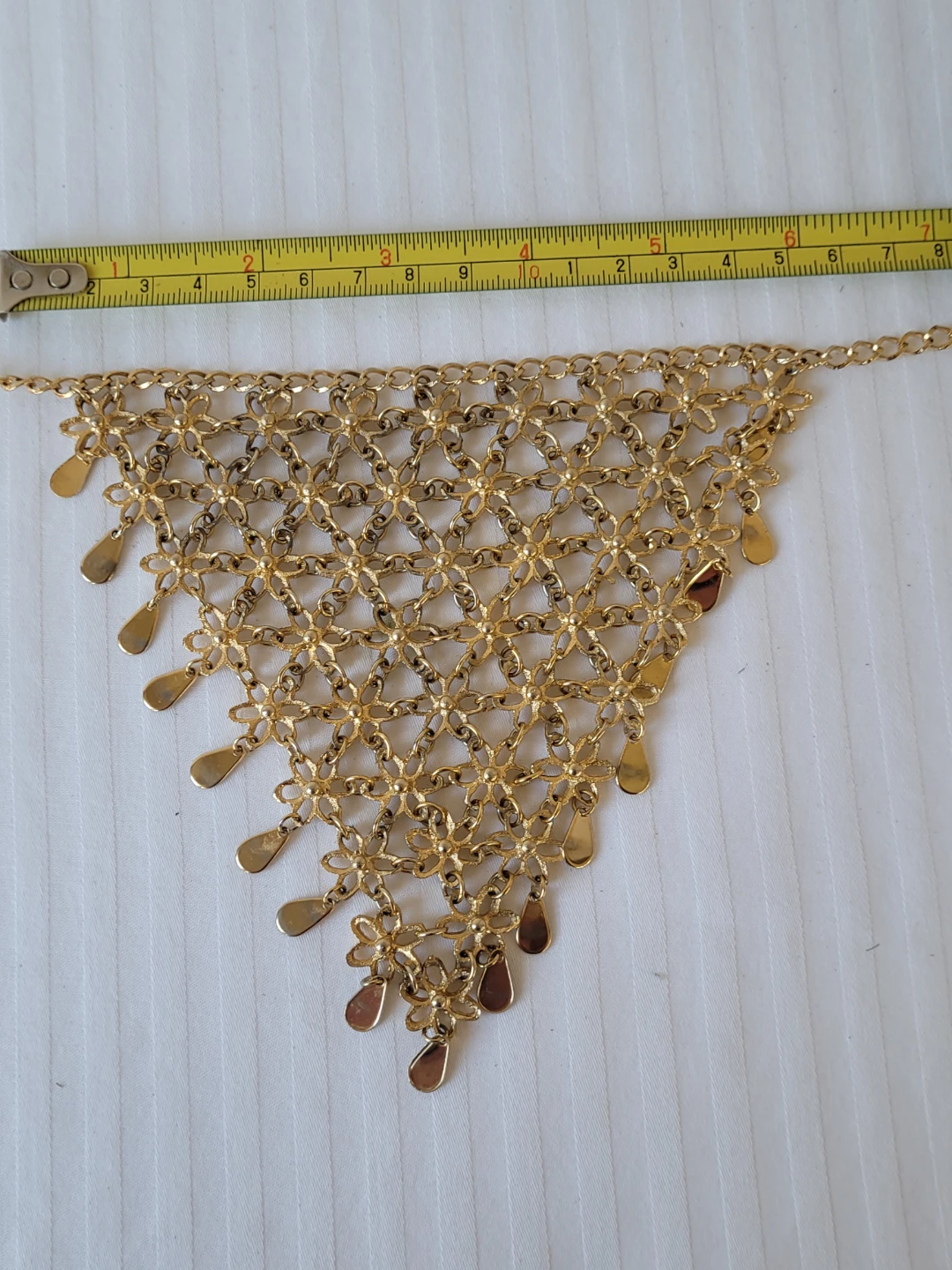 Gold Tone Statement Necklace - photo 3