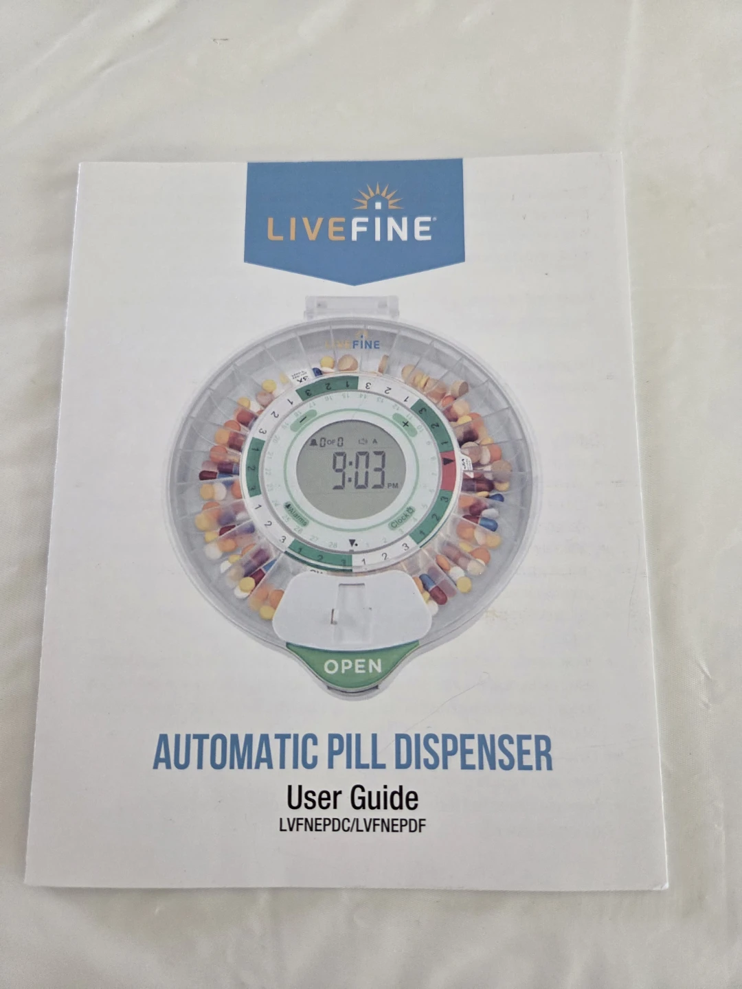 LIVEFINE Automatic Pill Dispenser - photo 2