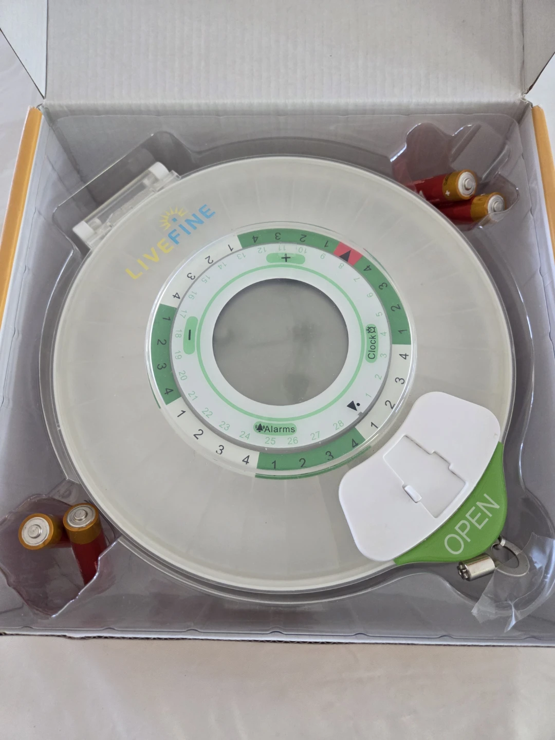 LIVEFINE Automatic Pill Dispenser - photo 5