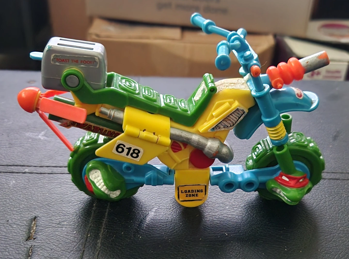 Vintage 1992 TMNT Muta-Bike Vehicle ⚽️ - photo 3