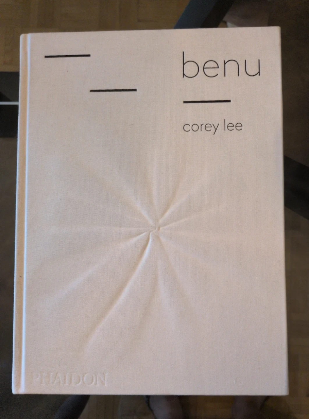 Benu by Corey Lee Cookbook