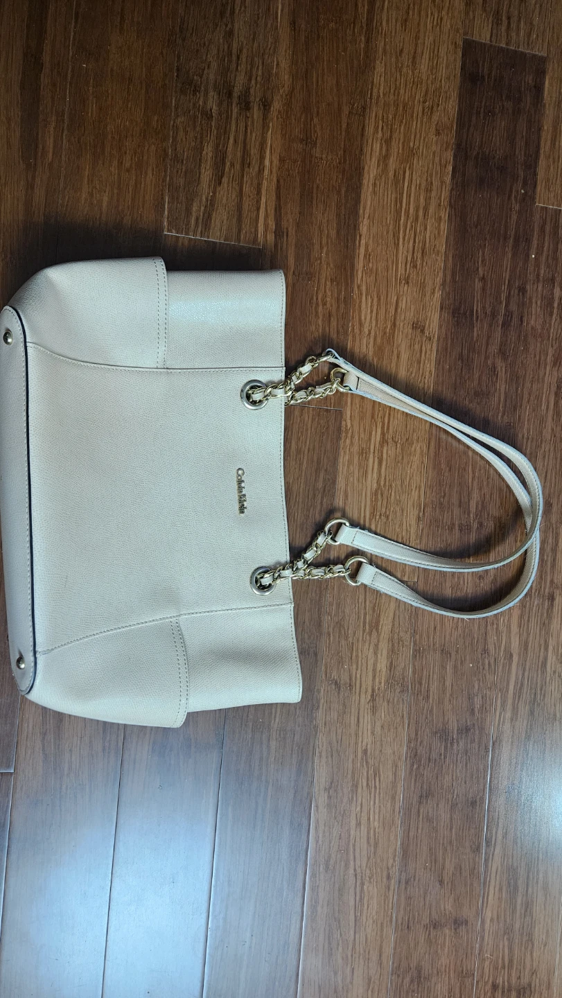 Calvin Klein Tote Bag - Beige