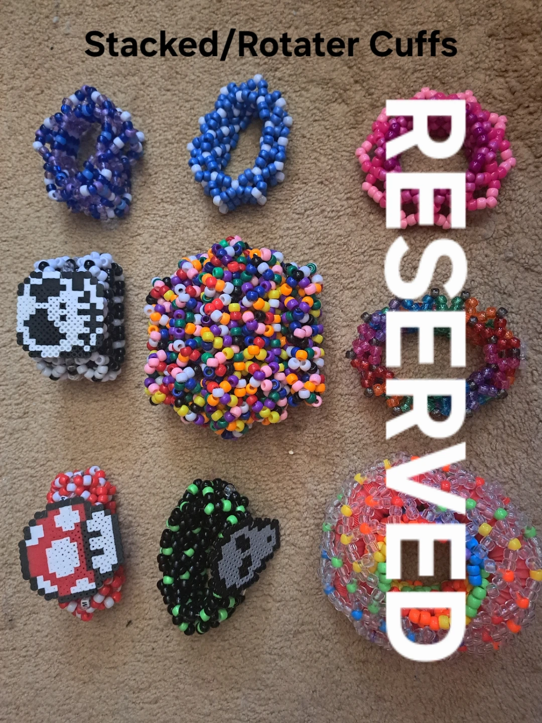 Kandi Masks, Cuffs and Other - photo 4