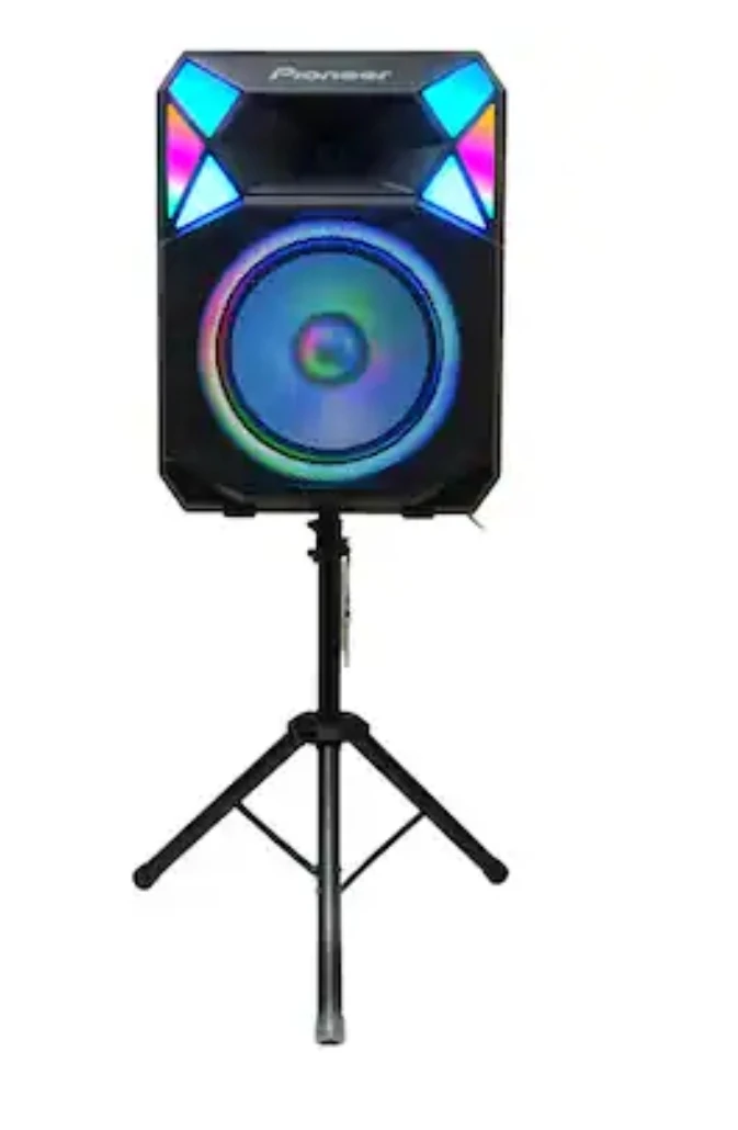 Pioneer Portable Speaker with Lights& Microphone - photo 2