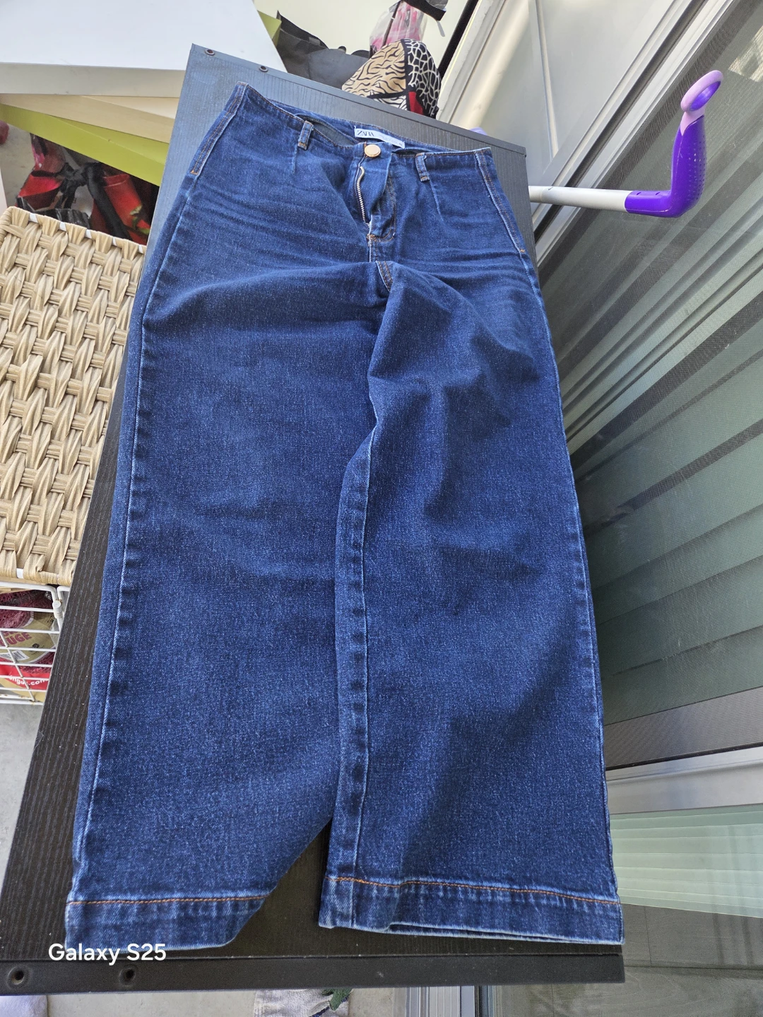 ZARA Women's Blue Denim Jeans Size 4 (US)