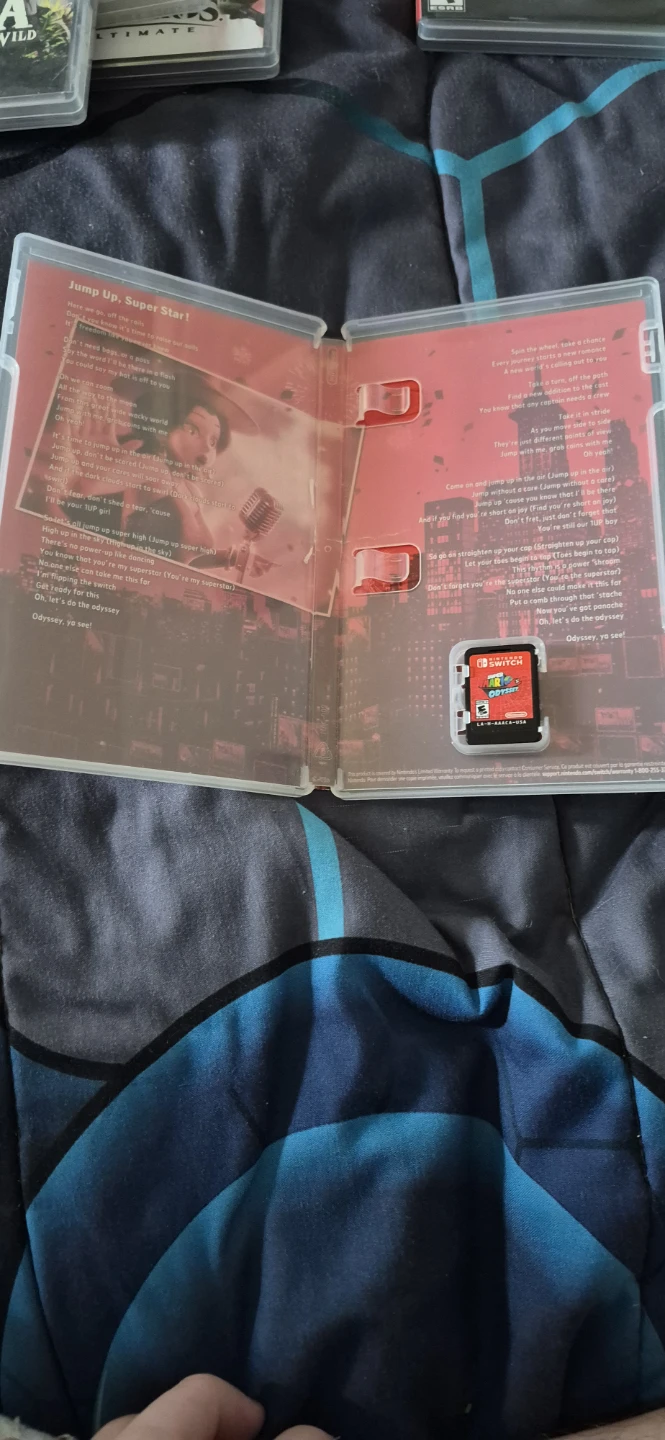 Nintendo Switch Super Mario Odyssey Game - photo 2